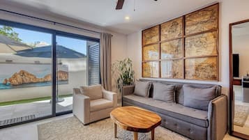 Condo, varias camas (Archlight Hideaway at Amaterra) | Área de sala de estar
