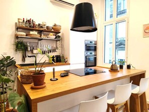 Private kitchen - Beautiful T3 in Bordeaux Chartrons (Bordeaux)