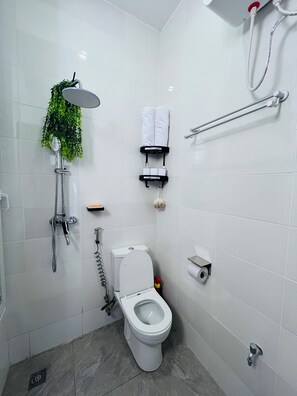 Towels, toilet paper