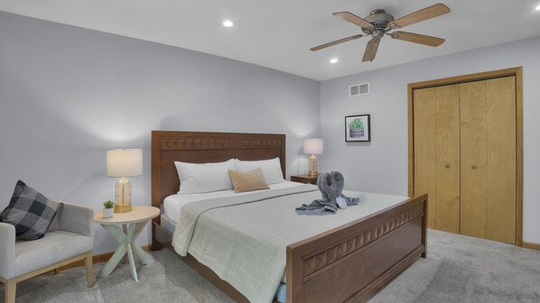 4 bedrooms, free WiFi, bed sheets