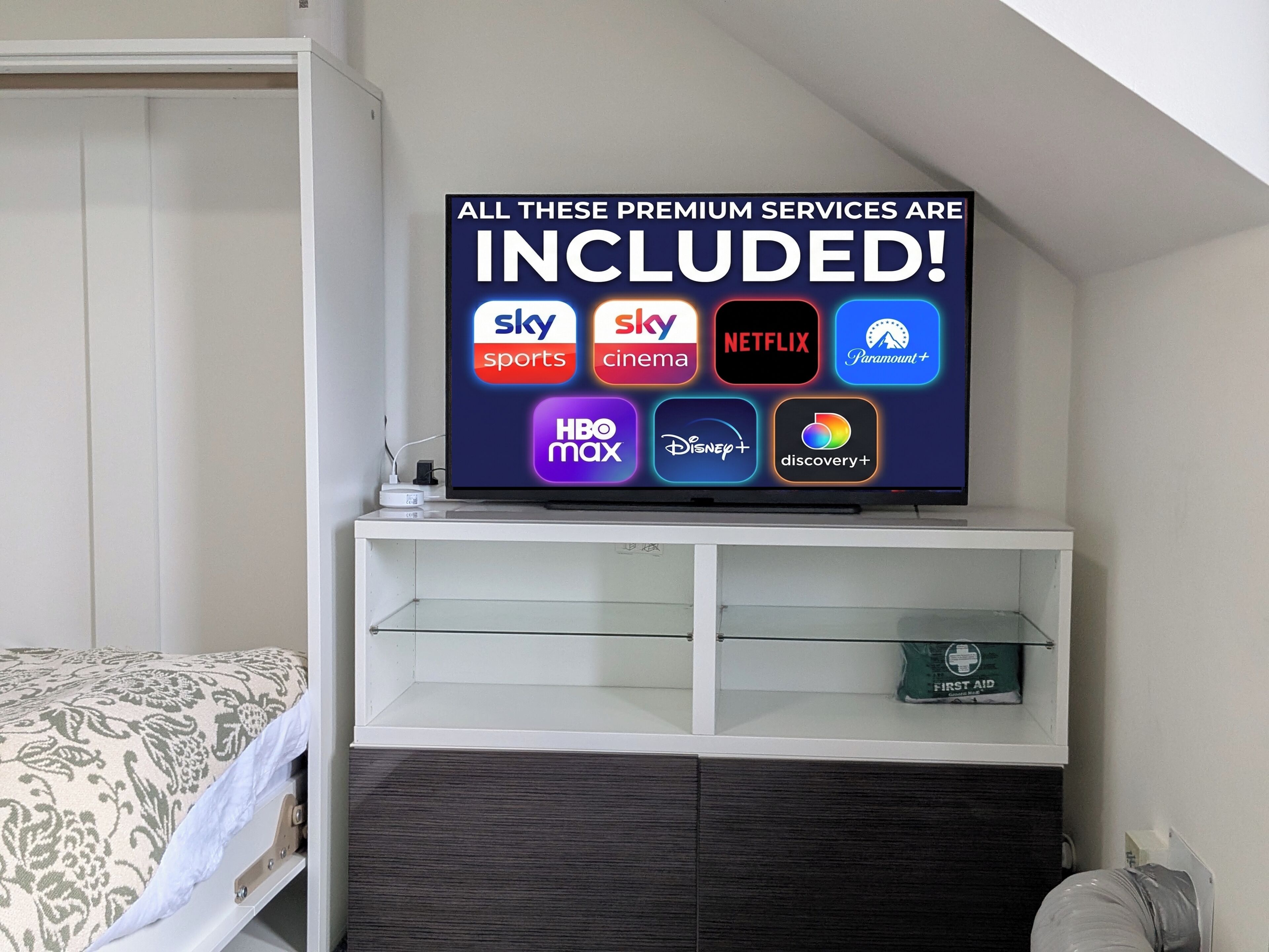 1 bedroom, iron/ironing board, free WiFi, bed sheets