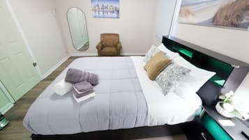 2 bedrooms, desk, iron/ironing board, free WiFi