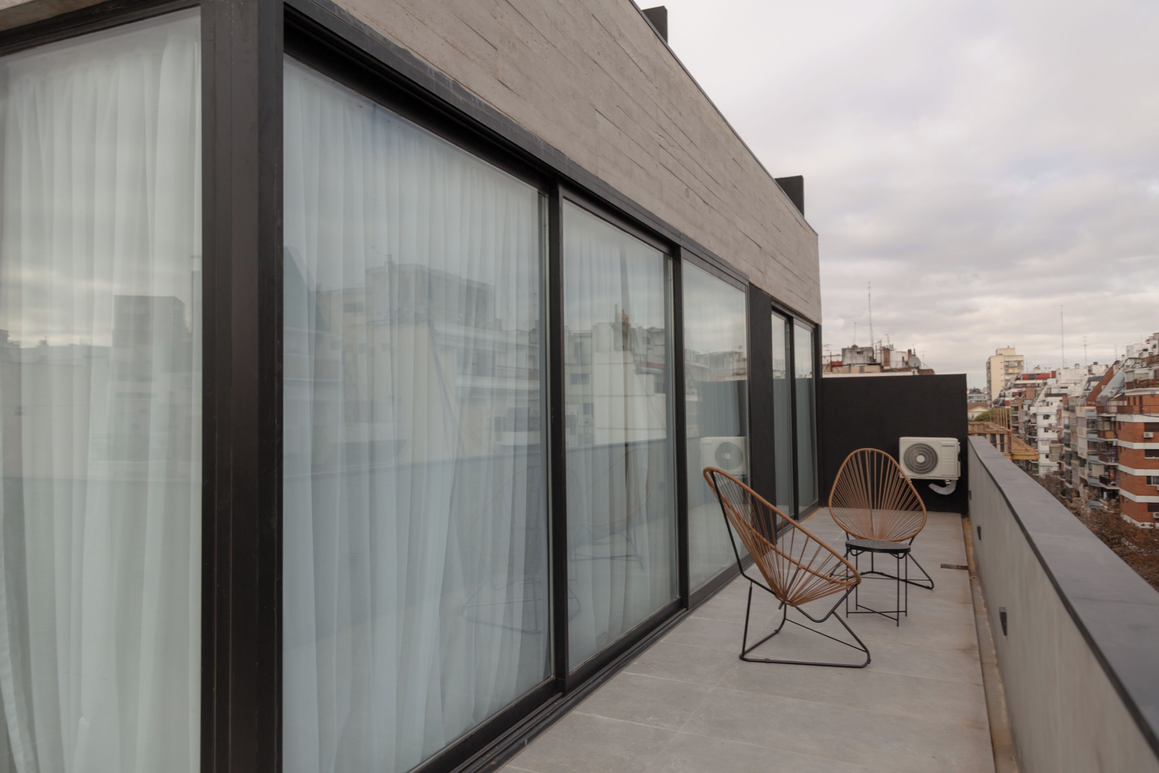 Estúdio, sacada | Terraço/pátio