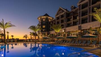 Condo, 1 cama King e sofá-cama (Henderson Beach Resort Lofts 411- Roo) | Piscina | Piscina externa, piscina aquecida