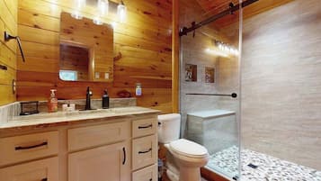 Shower, towels