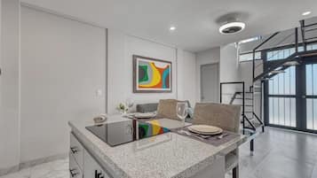 Apartment, 1 King Bed with Sofa bed, Balcony, Mountain View (Bianca 903 Loft at Morgan Residences) | Interior