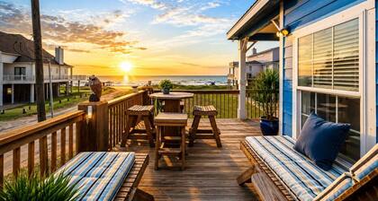 Beach View~Pets Welcome~Covered Deck~Beach Access