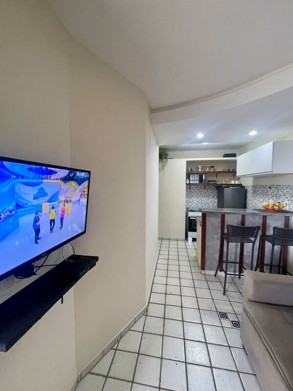 Interior - Premium apartment on Ponta Negra beach with swimming pool (Natal)