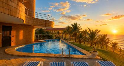 Premium apartment on Ponta Negra beach with swimming pool