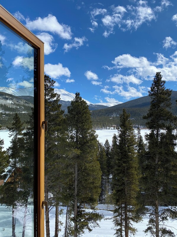 View from property - Charming 3-bedroom chalet in Blue River perfect for your getaway (Blue River)