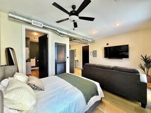 1 bedroom, iron/ironing board, free WiFi, bed sheets
