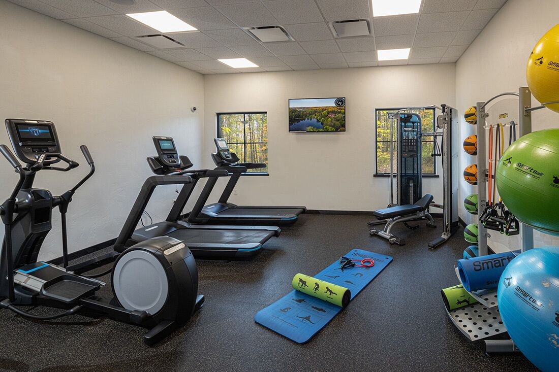 Luxury Single Room, Patio, Lake View | Fitness facility