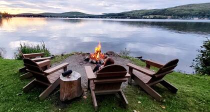 Chalet 4 saisons au bord du Lac Jerry | Nature, calm and comfort
