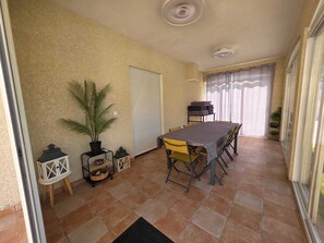 Dining - Charming villa with private pool in Laroque des Albères for 8 people (Laroque-des-Albères)