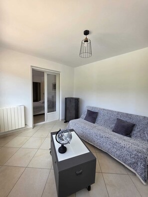 Living area - Charming villa with private pool in Laroque des Albères for 8 people (Laroque-des-Albères)