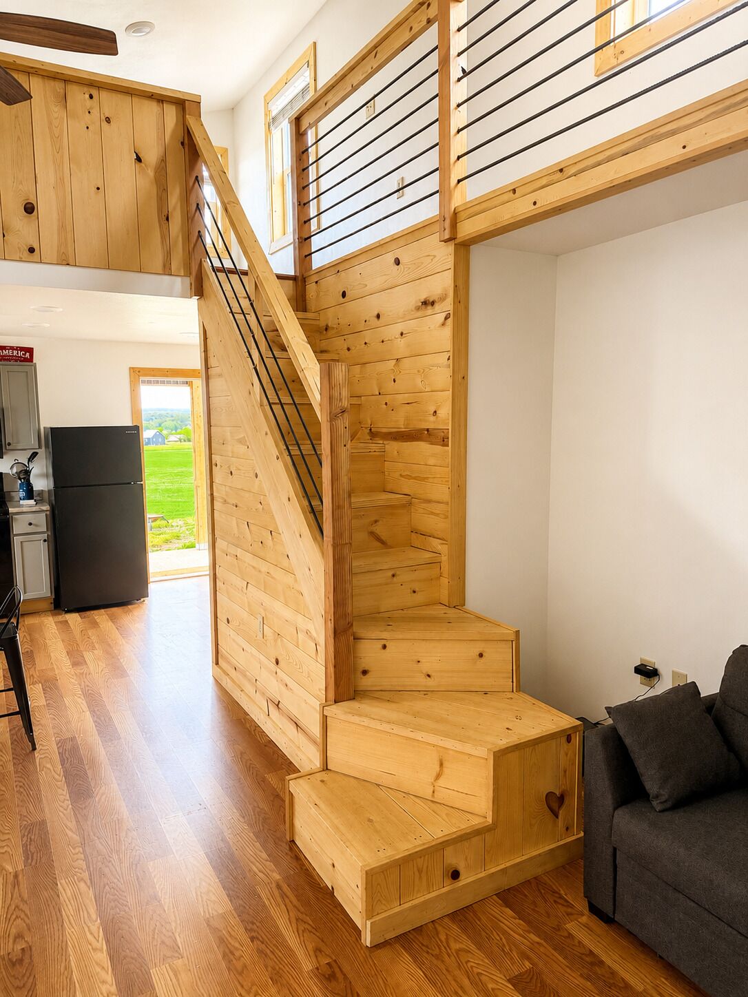 TV connectée, cheminée