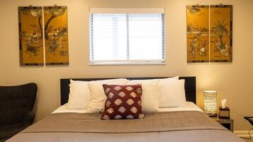 Desk, iron/ironing board, travel crib, WiFi