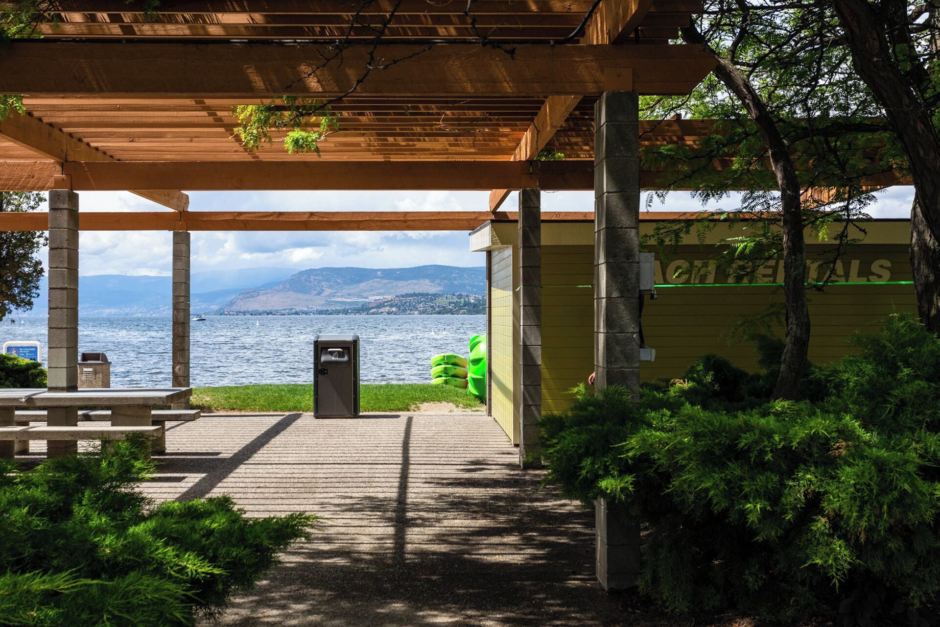 Restaurante al aire libre