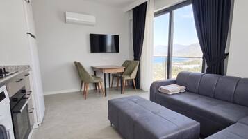 Classic-Apartment, Balkon, Stadtblick | Innenbereich
