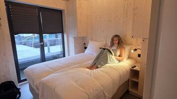 Coffres-forts dans les chambres, rideaux occultants