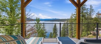 Waterfront Escape with Hot Tub & Epic Sunset Views