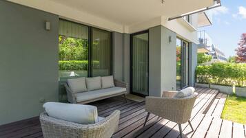 Comfort-lejlighed | Terrasse/gårdhave