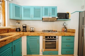 Private kitchen - Villa Uva del Mar - 4 CH A/C - 4.5 SDB - Private Pool - Garden- BBQ- 100 M Beach (Las Terrenas)