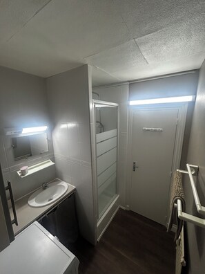 Shower, hair dryer, towels, toilet paper - Charming, cosy T2 in the heart of Caen - Free parking (Caen)