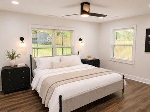 4 chambres, fer et planche à repasser, Wi-Fi gratuit, draps fournis