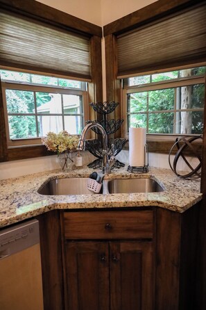Interior - Historic Charm Meets Modern Comfort in This Restored 1850s Log Cabin (Weaverville)