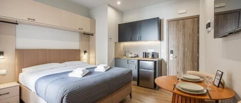 Studio | Blackout drapes, soundproofing, iron/ironing board, cribs/infant beds