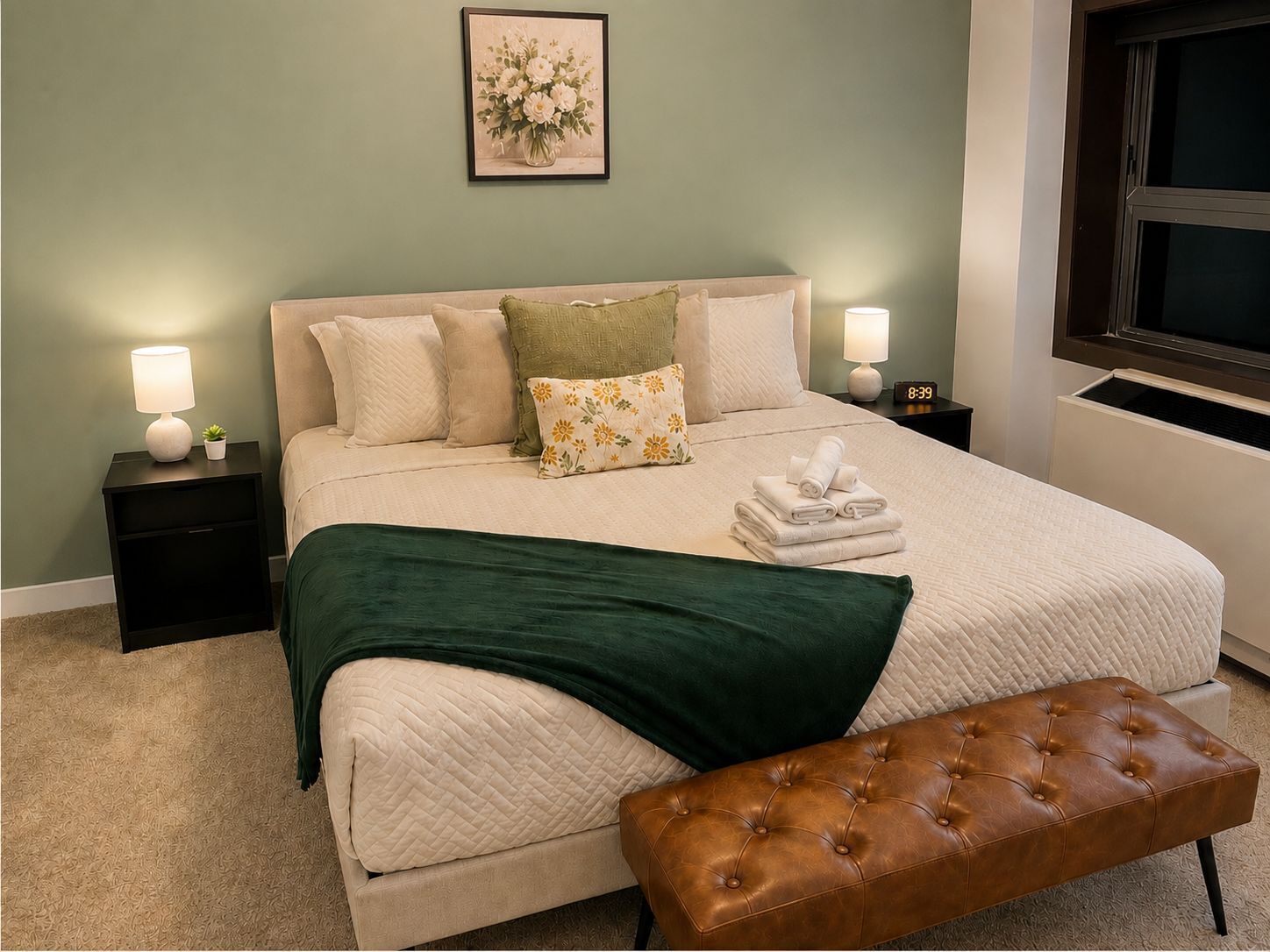 1 bedroom, iron/ironing board, travel cot, free WiFi