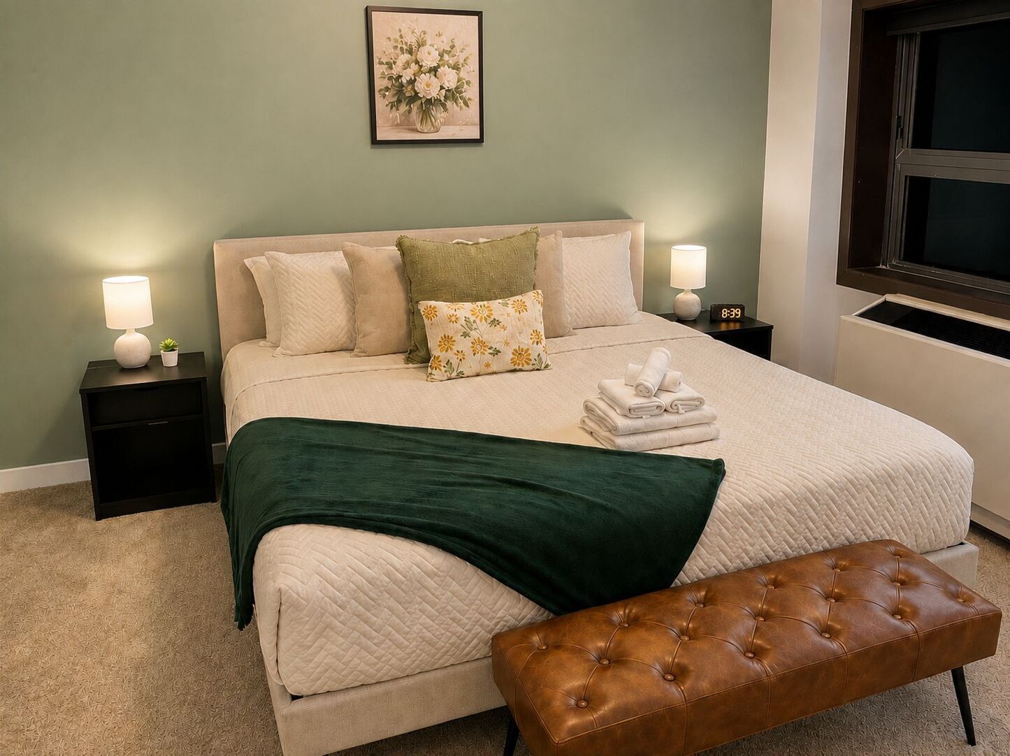 1 bedroom, iron/ironing board, travel cot, free WiFi