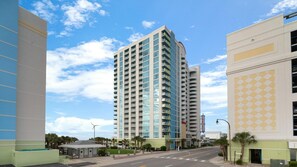 Exterior - Relaxing Beachfront Getaway with Spacious 1BR at Towers on the Grove (North Myrtle Beach)