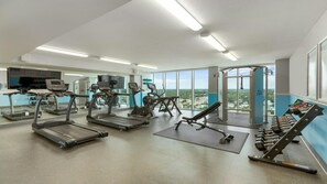 Fitness facility - Beachfront Getaway at Towers on the Grove Near Cherry Grove Beach (North Myrtle Beach)