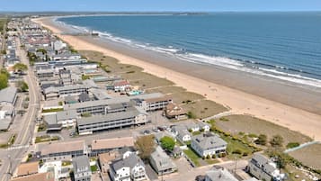 Vlak bij het strand