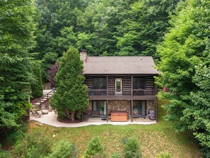 Interior - 1 Relaxing Place - Quaint Cottage, Great Mountain View, hot Tub, and Fire pit (Todd)