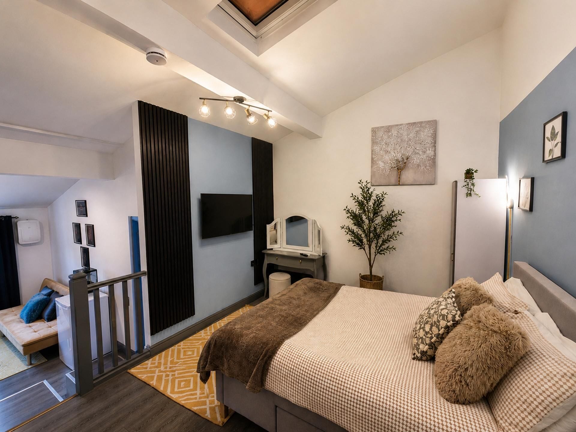 1 Schlafzimmer, Bügeleisen/Bügelbrett, kostenloses WLAN, Bettwäsche