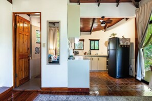 Private kitchen - Boho Studio Retreat; 10-Min Walk to Playa Grande Beach (Playa Grande)