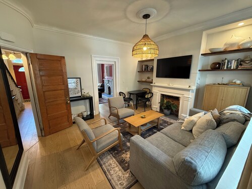 Terrific 2-bedroom townhome with AC in vibrant Brooklyn