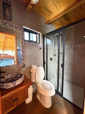 Premium-alpehytte | Badeværelse | Sæbe, Toiletpapir