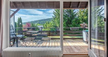 Hundefreundliches Apartment mit geteiltem Pool, Gemeinschaftsgarten und Balkon