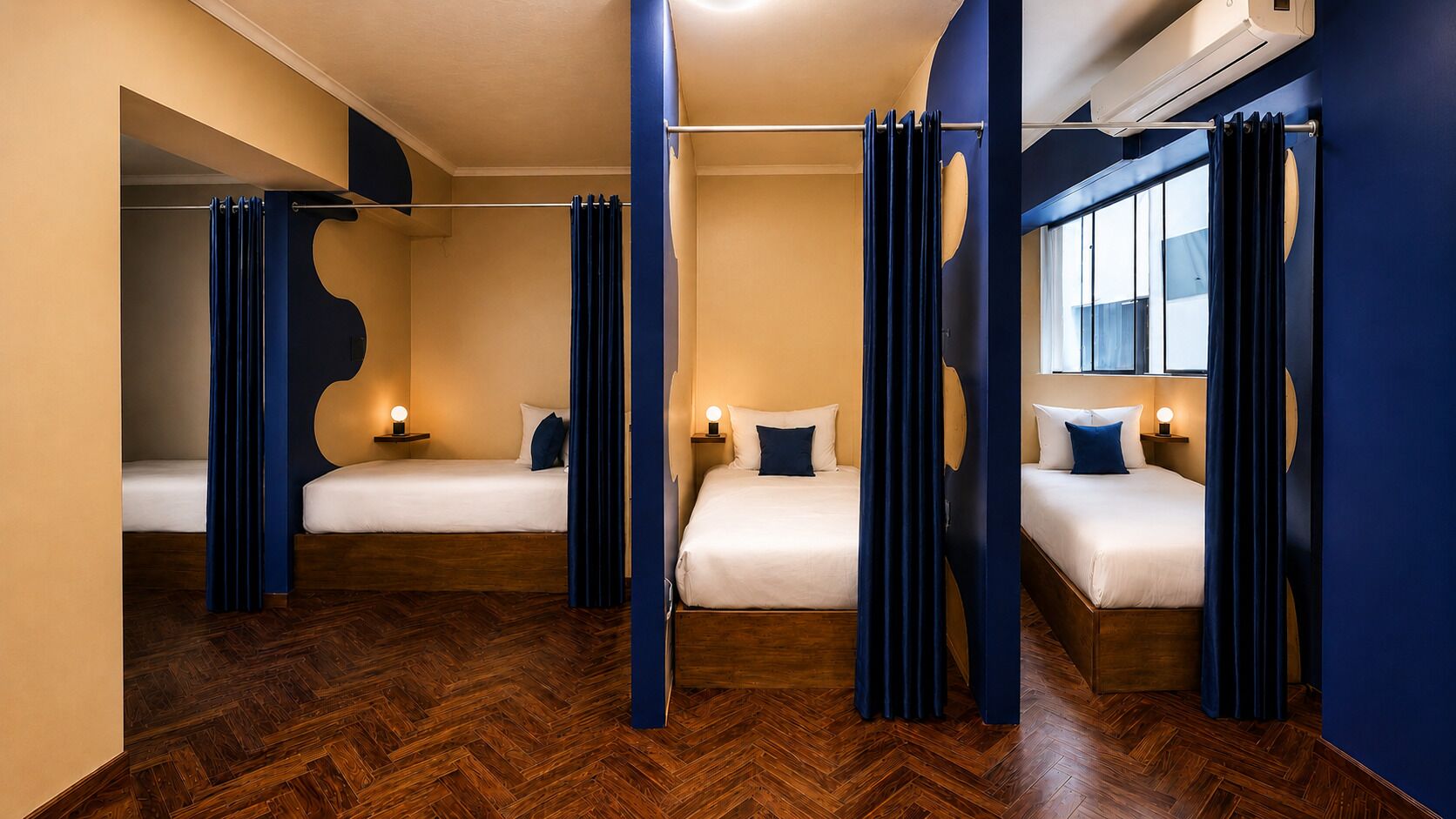 Dormitório compartilhado superior, somente para mulheres | Cofres nos quartos, Wi-Fi de cortesia, roupa de cama