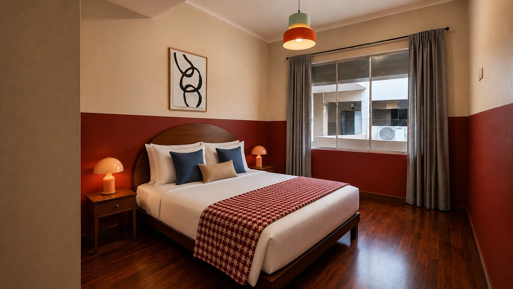 Cofres nos quartos, Wi-Fi de cortesia, roupa de cama