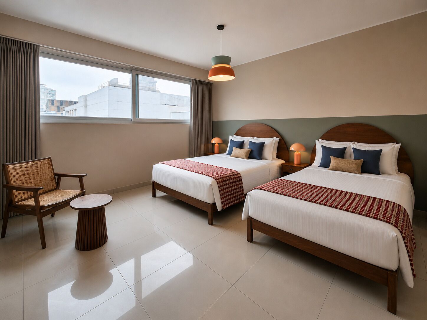 Cofres nos quartos, Wi-Fi de cortesia, roupa de cama