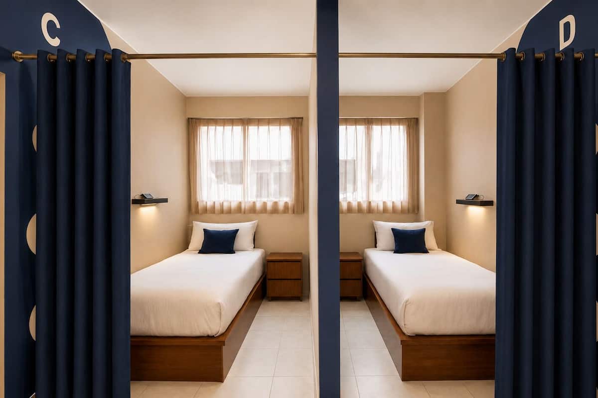 Deluxe Shared Dormitory | In-room safe, WiFi (free), bed sheets