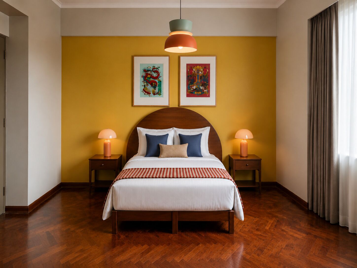 Cofres nos quartos, Wi-Fi de cortesia, roupa de cama