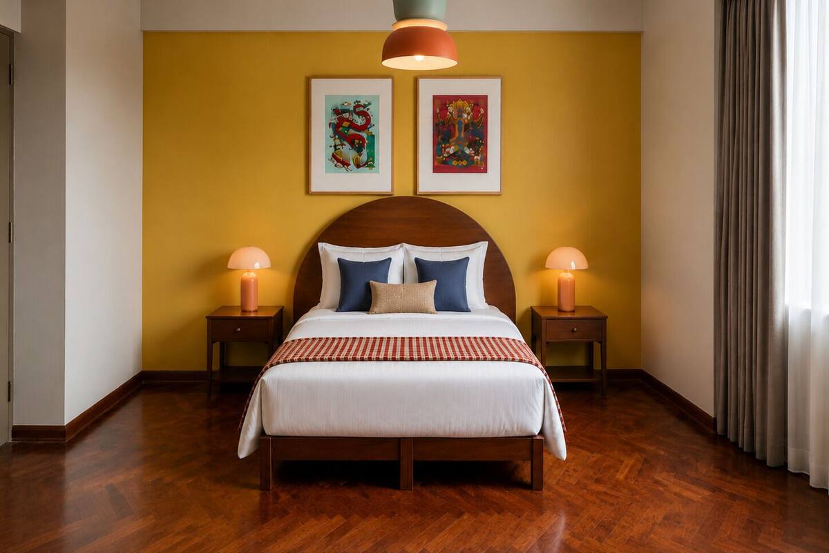 In-room safe, WiFi (free), bed sheets