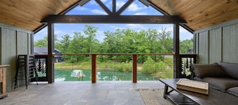 Private Gated Heated Pool • Hot Tub • Stocked Pond • Arcade & Game Tables
