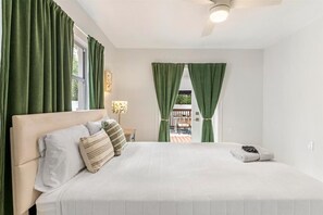 2 chambres, fer et planche à repasser, Wi-Fi, draps fournis